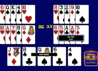 Ultimate X Poker Five Play