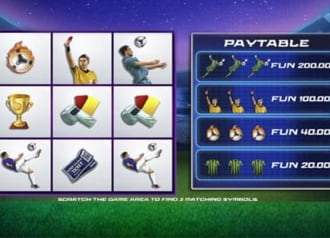 Football Pro Scratchcard