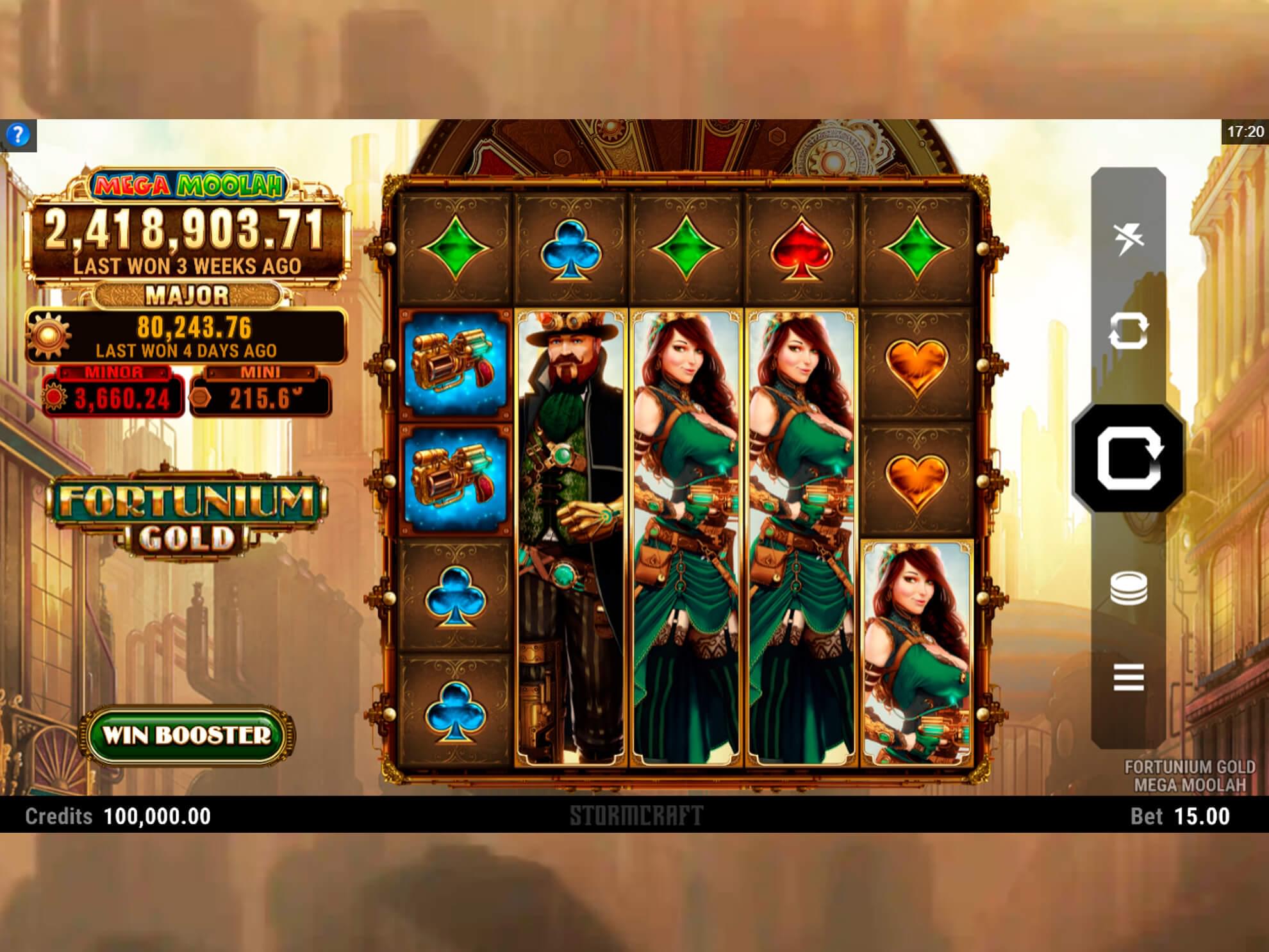Fortunium Gold Mega Moolah