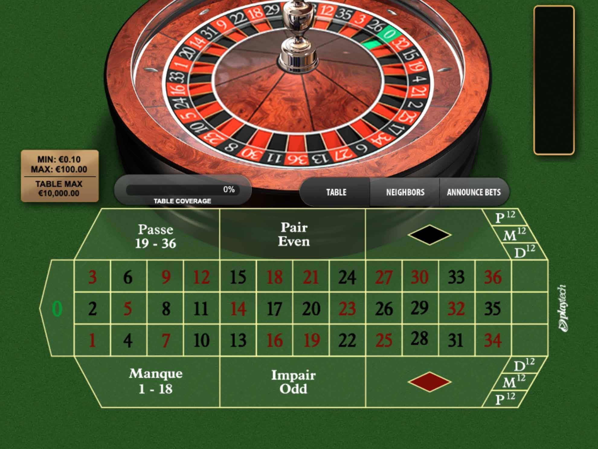 Premium French Roulette