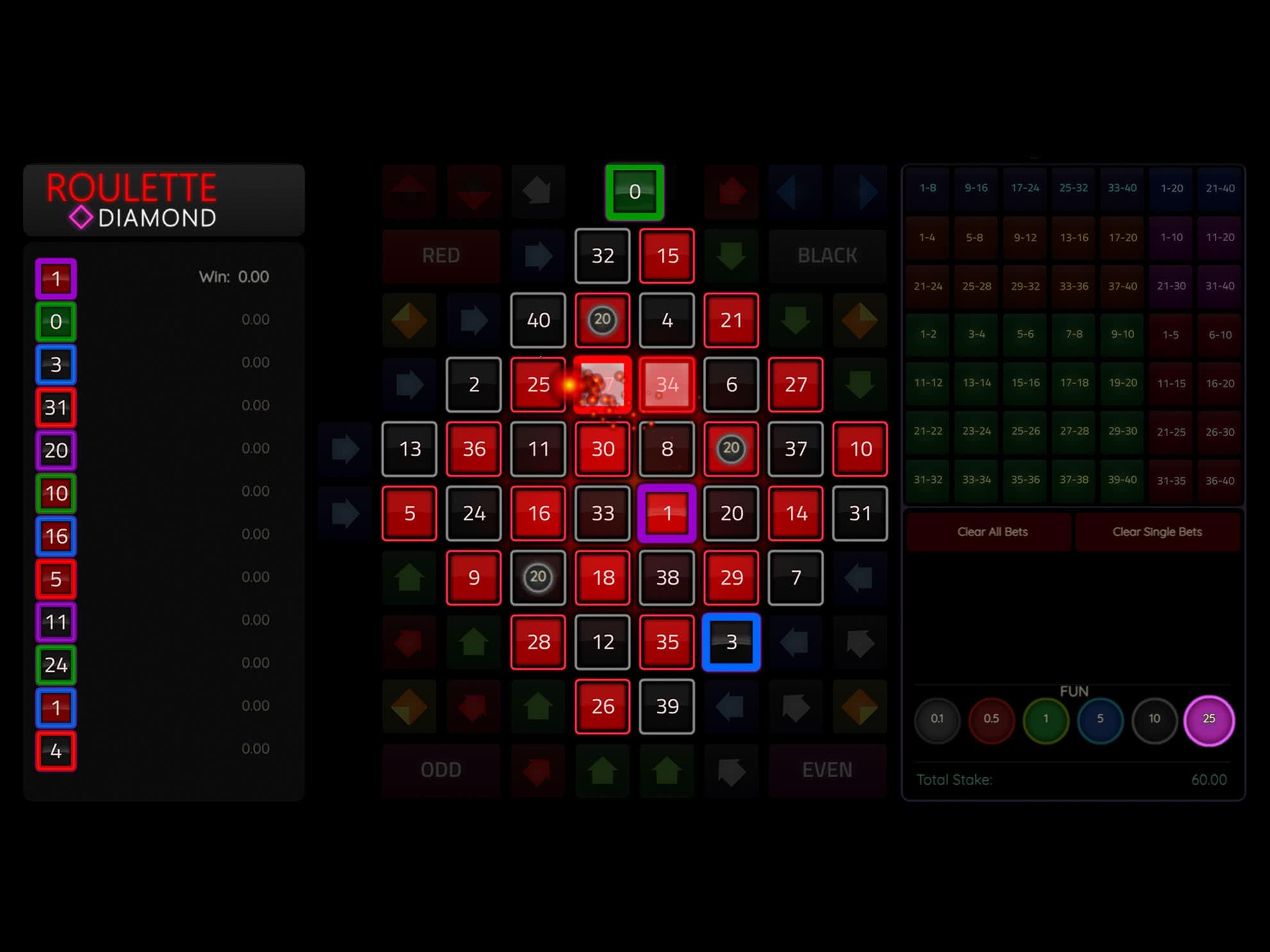 Roulette Diamond