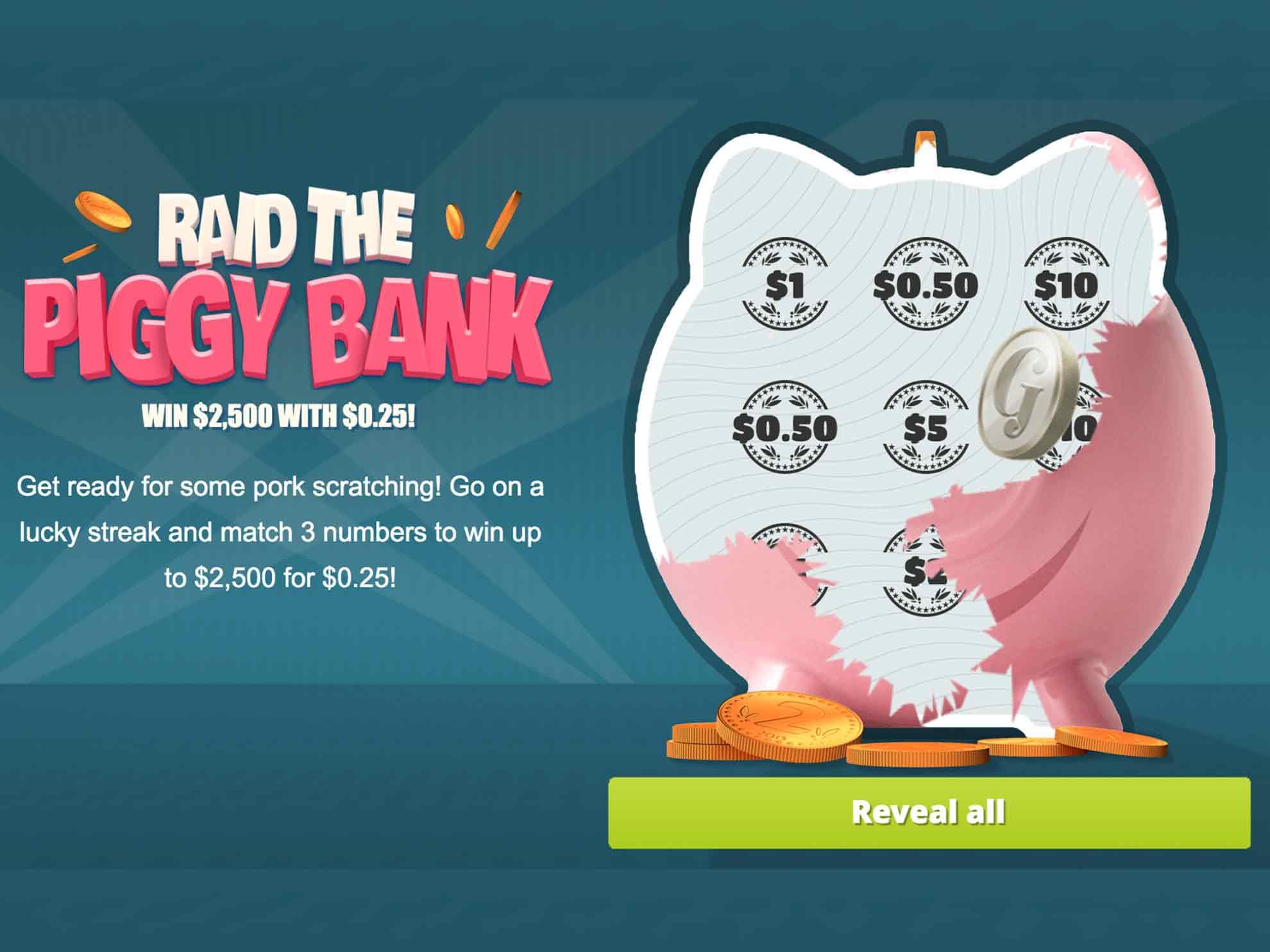 Raid The Piggy Bank