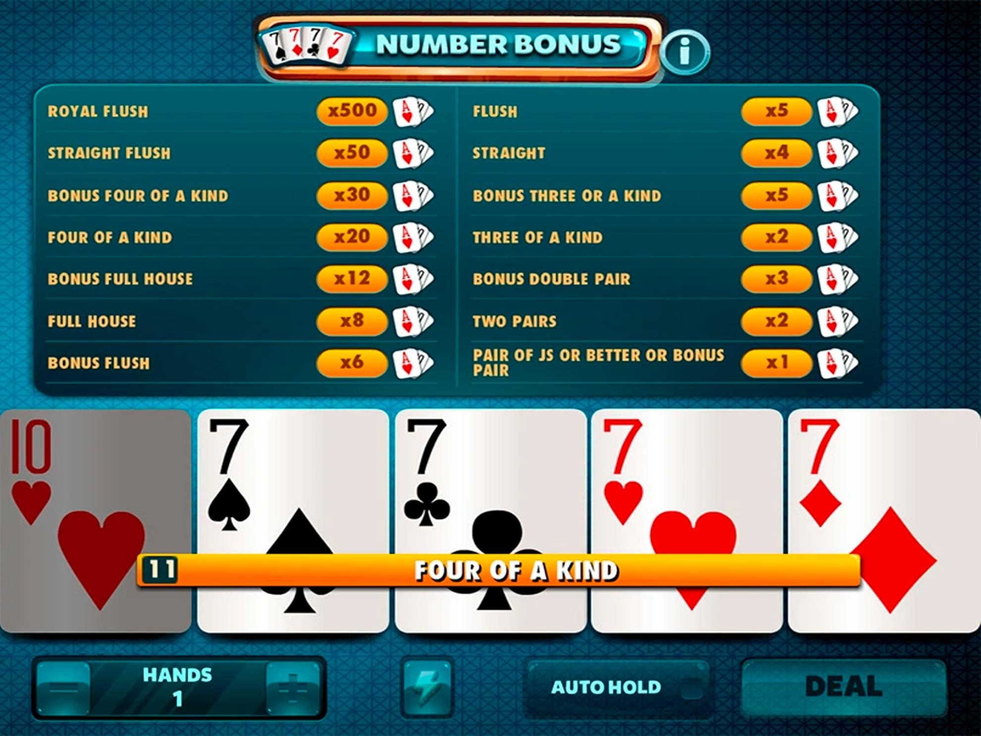 Number Bonus