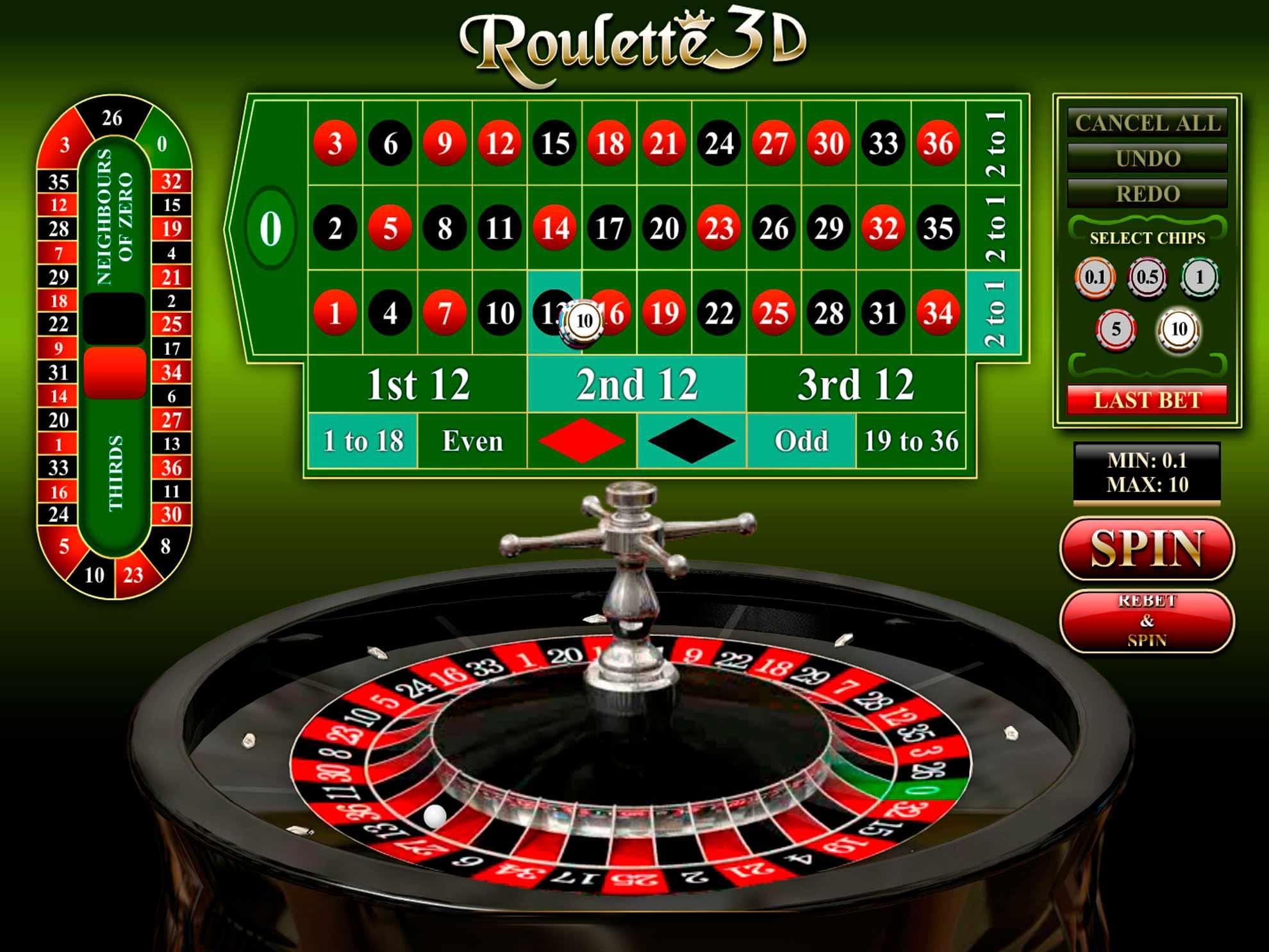 Roulette 3D